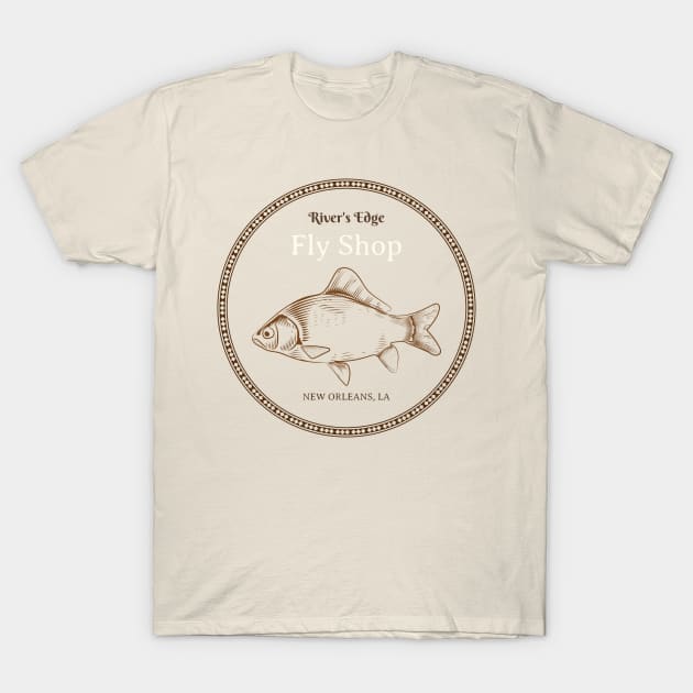 River's Edge Fly Shop T-Shirt by WillyTees